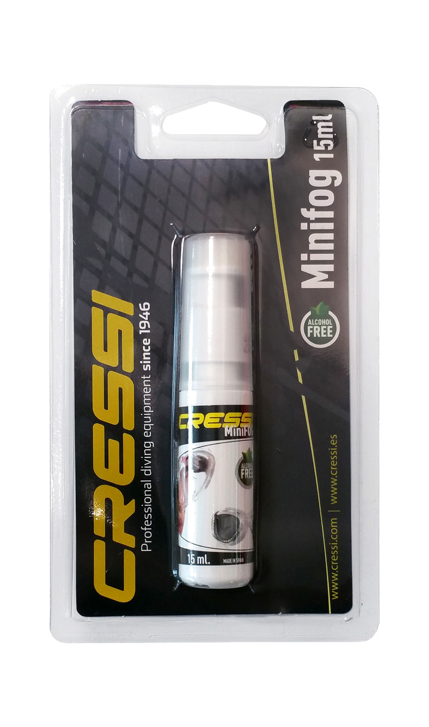 protector antivaho para gafas de buceo y natación minifog 15ml